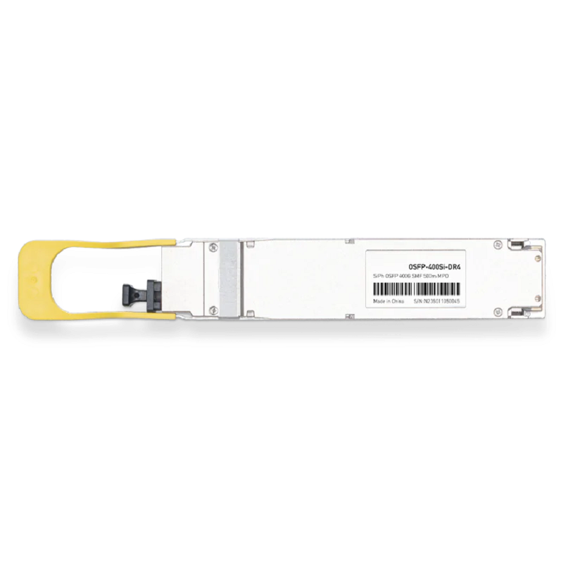 Generic Compatible 400GBASE-DR4 OSFP PAM4 1310nm 500m DOM MPO-12/APC SMF Silicon Photonics Optical Transceiver Module SFPS