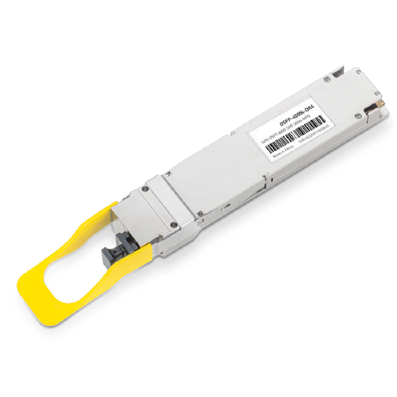 Generic Compatible 400GBASE-DR4 OSFP PAM4 1310nm 500m DOM MPO-12/APC SMF Silicon Photonics Optical Transceiver Module SFPS