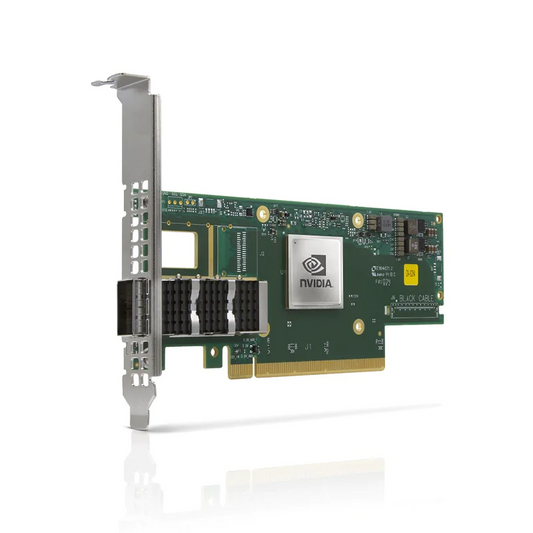 NVIDIA/Mellanox MCX653105A-ECAT-SP ConnectXÂ®-6 InfiniBand Adapter Card, HDR100/EDR/100G, Single-Port QSFP56, PCIe3.0/4.0 x16, tall bracket SFPS