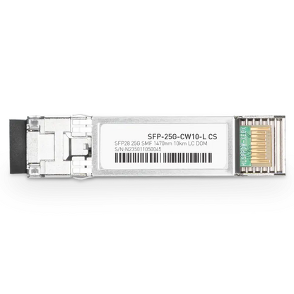 Brocade XBR-SFP25G1470-10 Compatible 25GBASE-CW10-L SFP28 1470nm 10km Duplex LC Transceiver Module for SMF SFPS