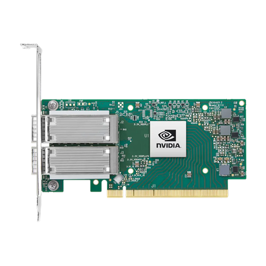 NVIDIA/Mellanox MCX512A-ACAT ConnectXÂ®-5 EN Network Interface Card, 10/25GbE Dual-port SFP28, PCIe3.0 x8, Tall&Short Bracket SFPS