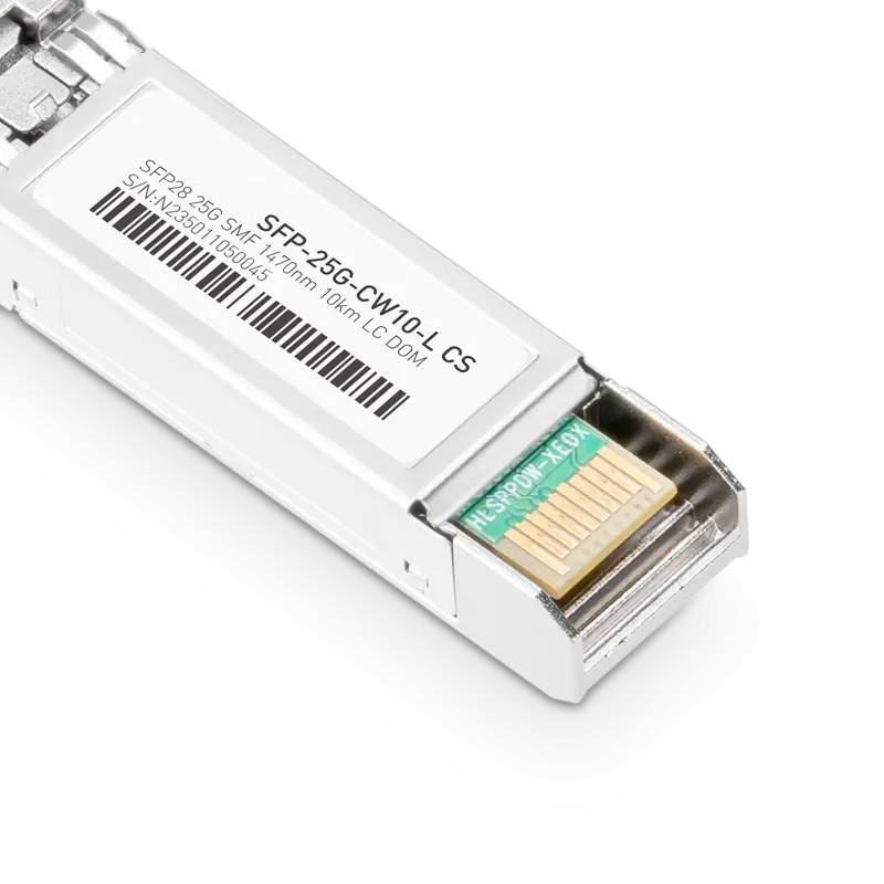 Cisco CWDM-SFP25G-1550-10 Compatible 25GBASE-CW10-L SFP28 1550nm 10km Duplex LC Transceiver Module for SMF SFPS