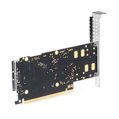 NVIDIA/Mellanox C8180X (930-9XAX6-0025-000) Socket Direct/MultiHost Auxiliary Kit for Additional PCIe Gen6x16 Connection, 250mm MCIO Harness SFPS