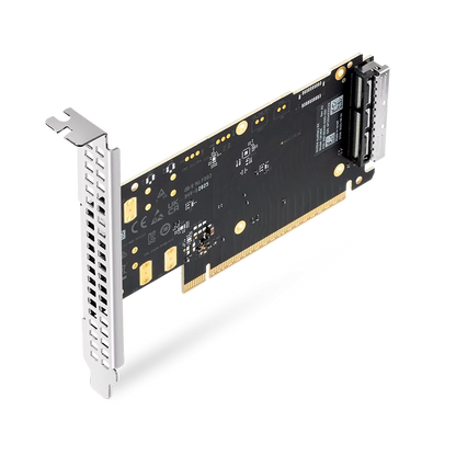 NVIDIA/Mellanox C8180X (930-9XAX6-0025-000) Socket Direct/MultiHost Auxiliary Kit for Additional PCIe Gen6x16 Connection, 250mm MCIO Harness SFPS