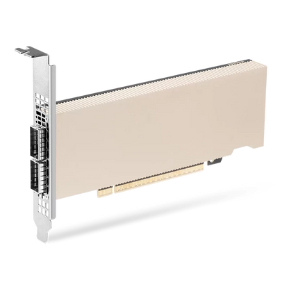 NVIDIA/Mellanox C8240 (900-9X81Q-00CN-ST0) ConnectX-8 InfiniBand & Ethernet SuperNIC, SocketDirect NDR 400Gb/s PAM4 100G/Lane, Dual-port QSFP112, PCIe 6.0 x 16, Tall Bracket SFPS