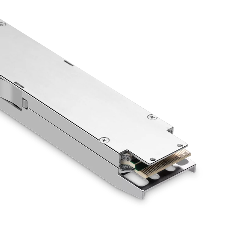 NVIDIA/Mellanox MMS4A00-XM (980-9IAH1-00XM00) twin-port transceiver, 1600Gbps, OSFP 2DR4, InfiniBand XDR, 2xMPO, 1310nm SMF, EML, up to 500m, IHS (Finned Top) SFPS
