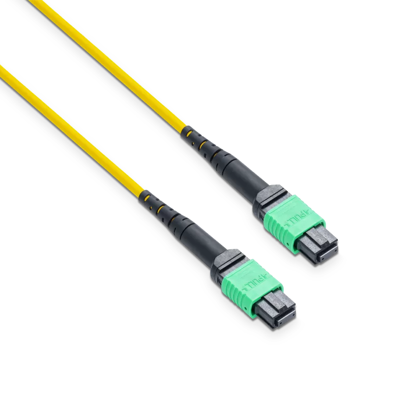 NVIDIA/Mellanox MFP7E30-N030 Compatible 30m (98ft) MPO-12 APC (Female) to MPO-12 APC (Female) 12 Fibers Single-mode (OS2) Jumper, Type B, LSZH, 3.0mm, Max IL â‰¤ 0.35dB, Yellow SFPS