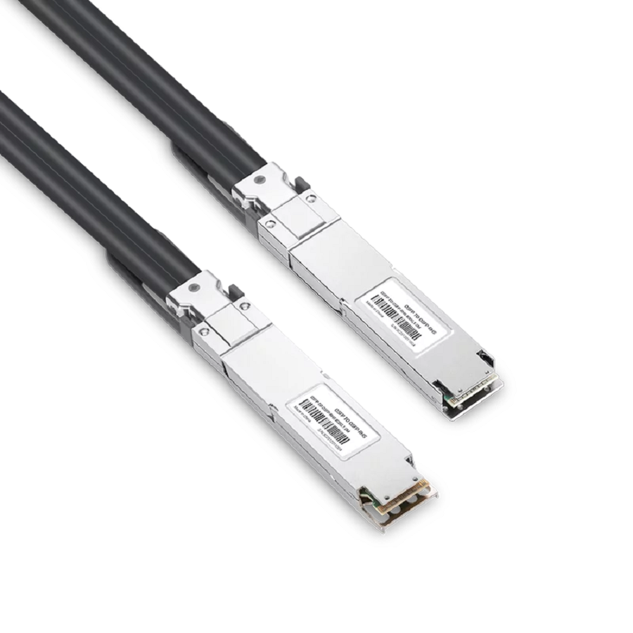 NVIDIA/Mellanox Compatible DAC 1.5m (5ft) Twin-port 2x400Gb/s OSFP Finned Top to 2x400Gb/s OSFP Flat Top InfiniBand NDR Passive Copper Cable SFPS