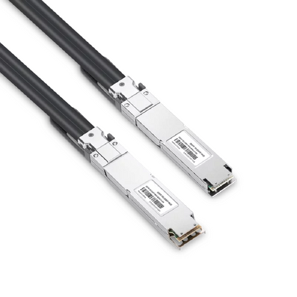 NVIDIA/Mellanox Compatible DAC 1.5m (5ft) Twin-port 2x400Gb/s OSFP Finned Top to 2x400Gb/s OSFP Flat Top InfiniBand NDR Passive Copper Cable SFPS