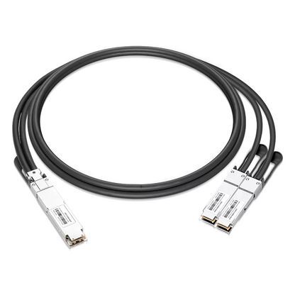 NVIDIA/Mellanox MCP7Y10-N001 (980-9I928-00N001) Compatible DAC 1m (3ft) Twin-port 2x400Gb/s OSFP Finned Top to 2x400Gb/s QSFP112 Flat Top InfiniBand NDR Passive Copper Splitter Cable SFPS