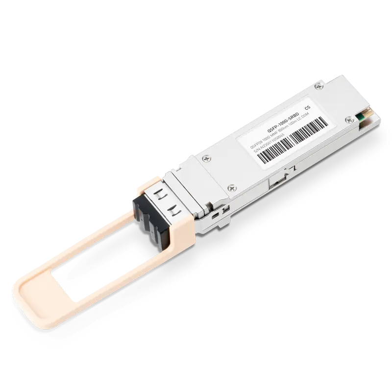 Cisco QSFP-100G-SR1.2 Compatible 100GBASE-SRBD QSFP28 850nm 70m (OM3) /100m (OM4) /150m (OM5) DOM Duplex LC Transceiver Module for MMF SFPS