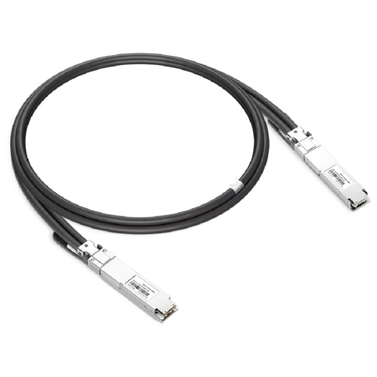 NVIDIA/Mellanox Compatible DAC 3m (10ft) Twin-port 2x400Gb/s OSFP Finned Top to 2x400Gb/s OSFP Flat Top InfiniBand NDR Passive Copper Cable SFPS