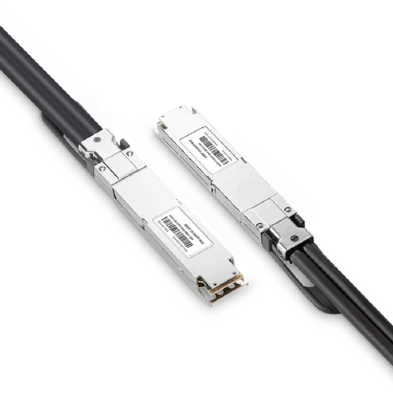 NVIDIA/Mellanox Compatible DAC 3m (10ft) Twin-port 2x400Gb/s OSFP Finned Top to 2x400Gb/s OSFP Flat Top InfiniBand NDR Passive Copper Cable SFPS