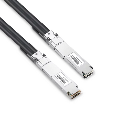 NVIDIA/Mellanox Compatible DAC 0.5m (1.6ft) Twin-port 2x400Gb/s OSFP Finned Top to 2x400Gb/s OSFP Flat Top InfiniBand NDR Passive Copper Cable SFPS