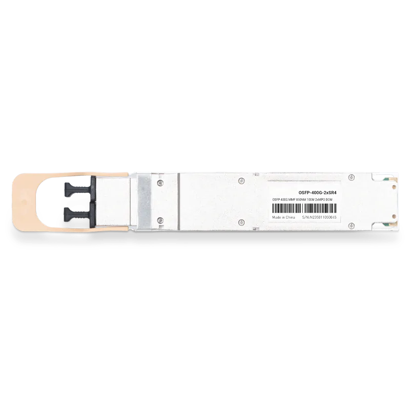 Cisco Compatible OSFP-400G-2xSR4 850nm 100m Dual MTP/MPO-12 APC MMF Finned Top Optical Transceiver Module SFPS