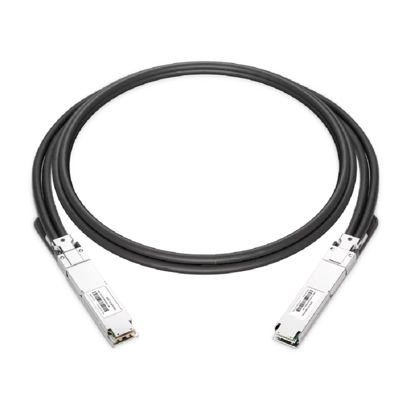 NVIDIA/Mellanox MCP4Y10-N002-FLT Compatible DAC 2m (7ft) Twin-port 2x400Gb/s OSFP Flat Top to 2x400Gb/s OSFP Flat Top InfiniBand NDR Passive Copper Cable SFPS