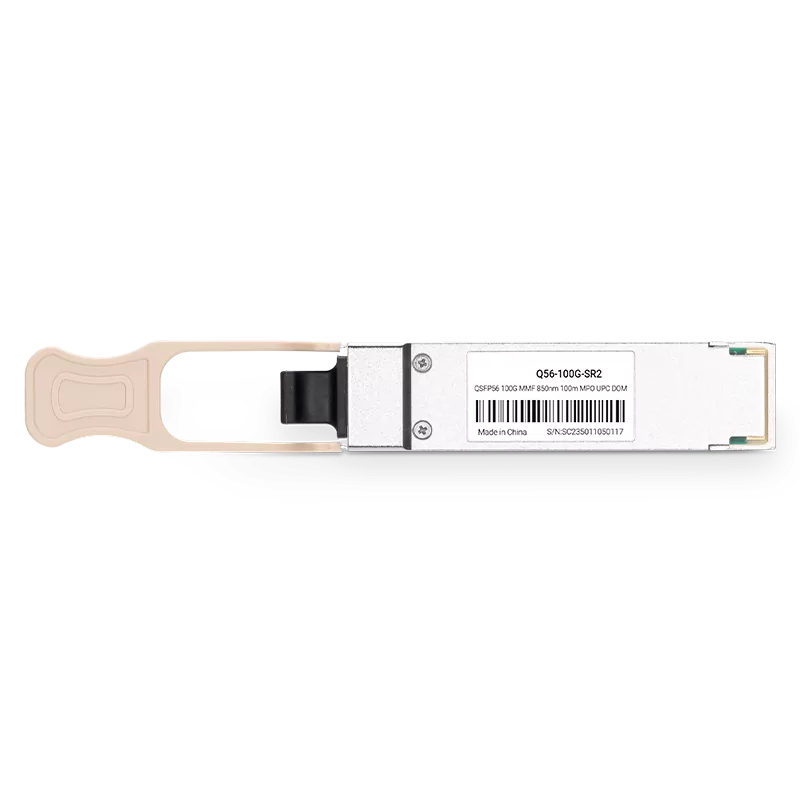 Arista Compatible 100GbE SR2 QSFP56 PAM4 850nm 100m MPO/MTP-12 UPC Optical Transceiver Module for MMF SFPS