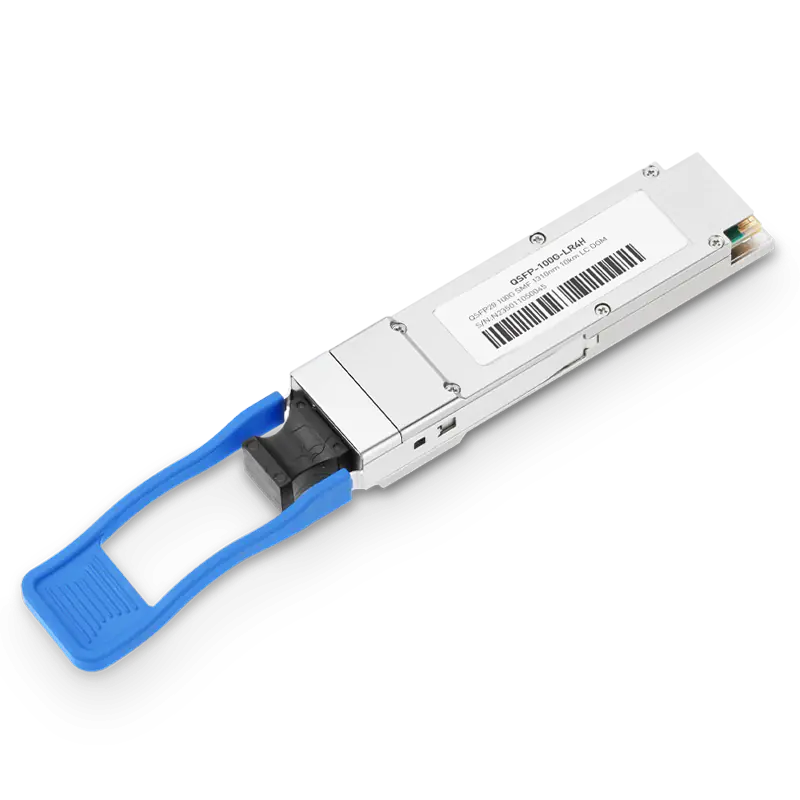 NVIDIA/Mellanox MMA1L10-CR Compatible 100Gb/s QSFP28 LR4 1310nm 10km DOM Duplex LC InfiniBand EDR Optical Transceiver Module for SMF, MCX556A-ECAT, MCX653106A-HDAT SFPS