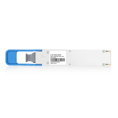 NVIDIA/Mellanox MMS1X00-NS400 (980-9I068-00NM00) Compatible 400G DR4 QSFP112 PAM4 1310nm 100m DOM Single MPO-12/APC InfiniBand NDR Transceiver Module for SMF (Flat Top) SFPS