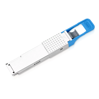 NVIDIA/Mellanox MMS1X00-NS400 (980-9I068-00NM00) Compatible 400G DR4 QSFP112 PAM4 1310nm 100m DOM Single MPO-12/APC InfiniBand NDR Transceiver Module for SMF (Flat Top) SFPS