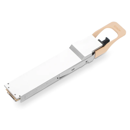 NVIDIA/Mellanox MMA4Z00-NS400 Broadcom DSP & Broadcom VCSEL Compatible 400G SR4 OSFP PAM4 850nm 50m DOM Single MPO-12/APC InfiniBand NDR Transceiver Module for MMF (Flat Top) SFPS