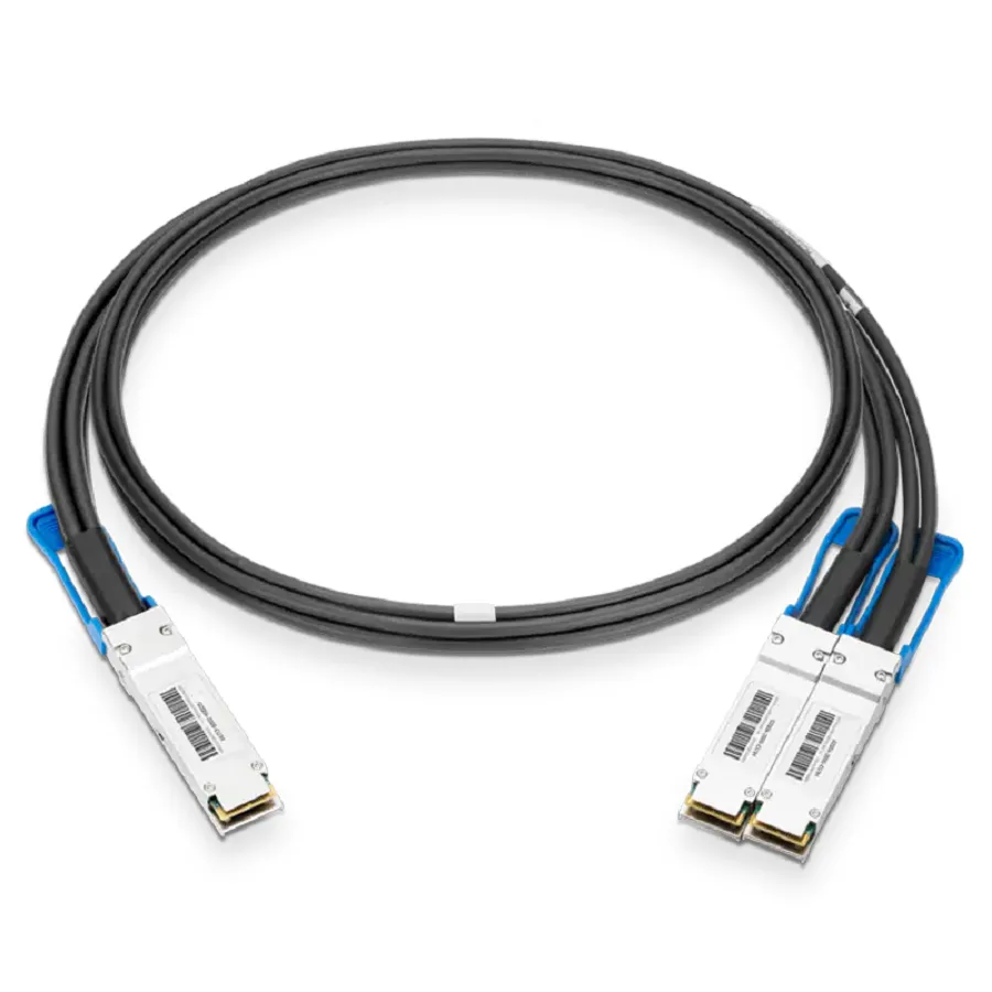 Mellanox MCP7H50-H003R26 Compatible DAC 3m (10ft) InfiniBand HDR 200Gb/s to 2x100Gb/s QSFP56 to 2xQSFP56 Passive Copper (Hybrid) Cable (Passive Twinax, PVC) SFPS