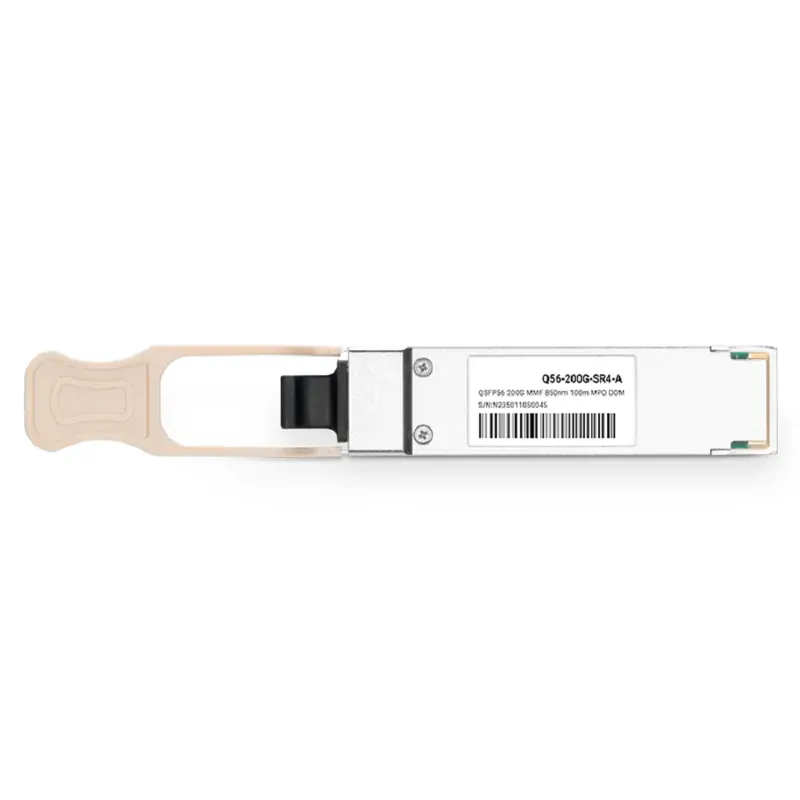 NVIDIA/Mellanox MMA1T00-HS Compatible 200G SR4 QSFP56 PAM4 850nm 100m DOM MTP/MPO-12 UPC InfiniBand HDR Transceiver Module for MMF SFPS