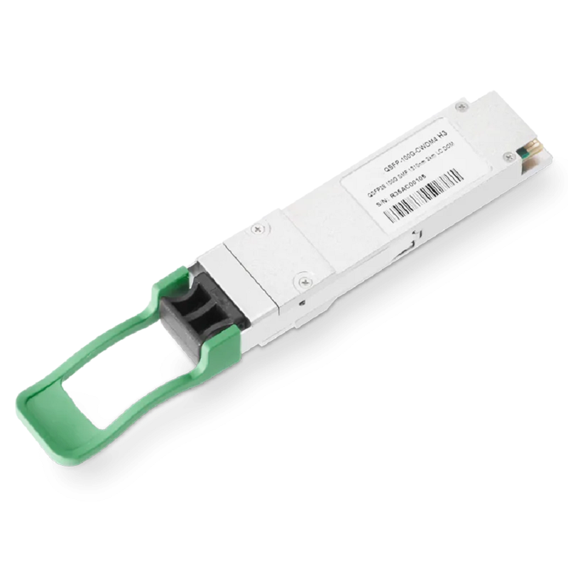 NVIDIA/Mellanox MMA1L30-CM Compatible 100GBASE-CWDM4H QSFP28 1310nm 2km DOM Duplex LC InfiniBand EDR Transceiver Module for SMF, MCX556A-ECAT, MCX653106A-HDAT SFPS