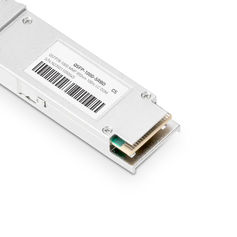 Cisco QSFP-100G-SR1.2 Compatible 100GBASE-SRBD QSFP28 850nm 70m (OM3) /100m (OM4) /150m (OM5) DOM Duplex LC Transceiver Module for MMF SFPS