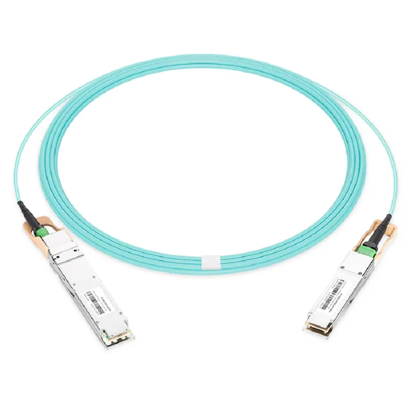 NVIDIA/Mellanox MFA1A00-E005 Compatible AOC 5m (16ft) 100Gb/s QSFP28 InfiniBand EDR LSZH Active Fiber Cable (850nm, MMF) SFPS