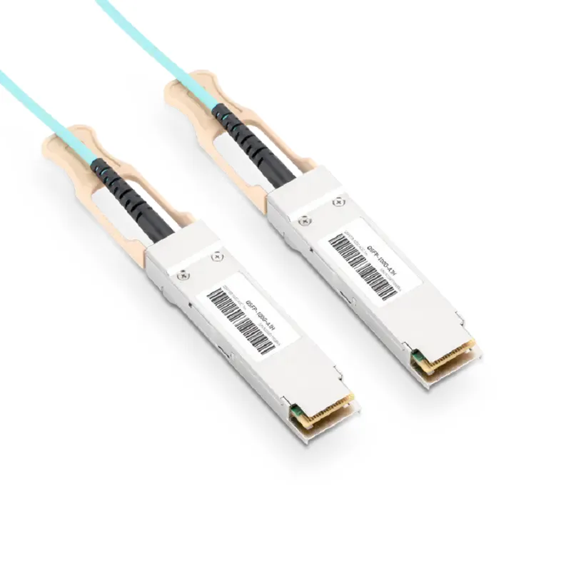 NVIDIA/Mellanox MFA1A00-E005 Compatible AOC 5m (16ft) 100Gb/s QSFP28 InfiniBand EDR LSZH Active Fiber Cable (850nm, MMF) SFPS