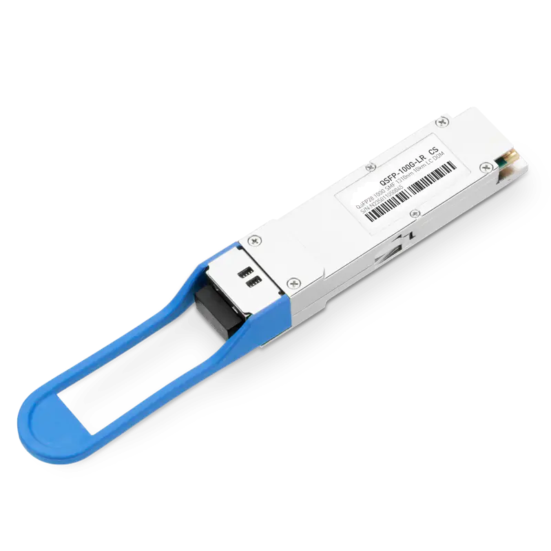 Cisco QSFP-100G-LR-S Compatible 100GBASE-LR QSFP28 PAM4 1310nm 10km DOM Duplex LC Transceiver Module for SMF SFPS