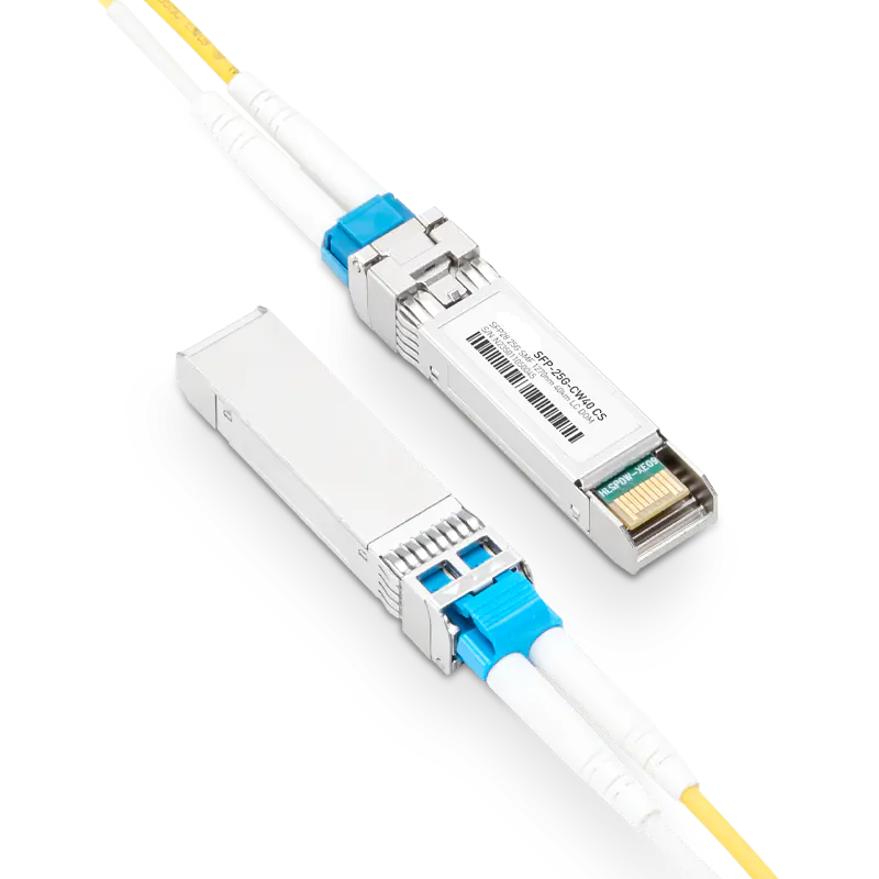 Generic Compatible 25GBASE-CW40 SFP28 1270nm 40km Duplex LC Transceiver Module for SMF SFPS