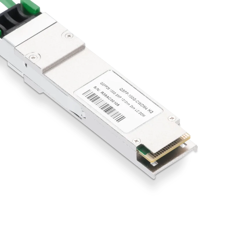 Palo Alto Networks PAN-100G-QSFP28-IR4 Compatible 100G-CWDM4 QSFP28 1310nm 2km DOM Duplex LC Transceiver Module for SMF SFPS