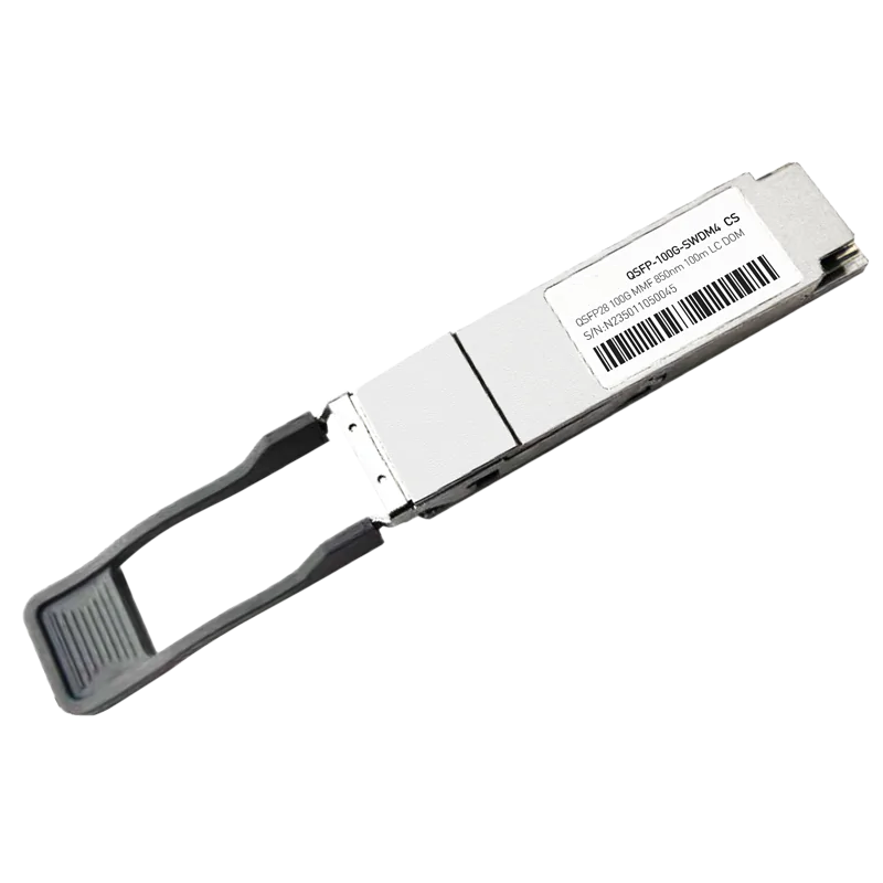 Generic Compatible 100G-SWDM4 QSFP28 850nm 70m (OM3) 100m (OM4) DOM Duplex LC Transceiver Module for MMF SFPS