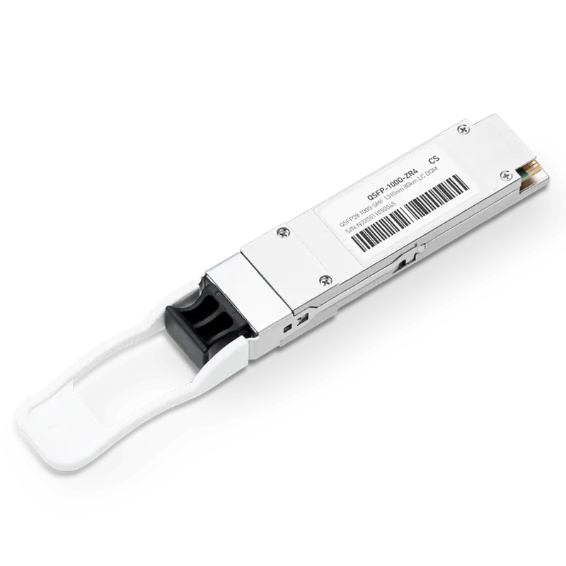 Cisco QSFP-100G-ZR4-S Compatible 100GBASE-ZR4 QSFP28 1310nm 80kmï¼ˆFECï¼‰ DOM Duplex LC Transceiver Module for SMF SFPS