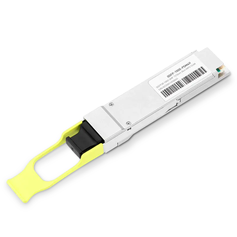 NVIDIA/Mellanox Compatible MMS1C10-CM 100GBase-PSM4 QSFP28 1310nm 500m DOM MPO/MTP-12 InfiniBand EDR Transceiver Module for SMF, MCX556A-ECAT, MCX653106A-HDAT SFPS