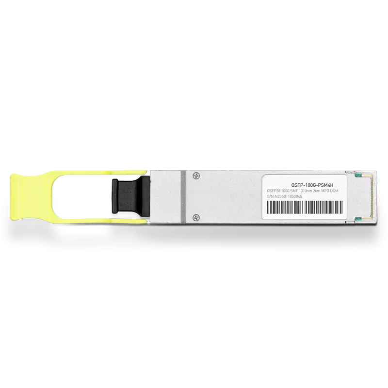 NVIDIA/Mellanox Compatible MMS1C10-CM 100GBase-PSM4 QSFP28 1310nm 500m DOM MPO/MTP-12 InfiniBand EDR Transceiver Module for SMF, MCX556A-ECAT, MCX653106A-HDAT SFPS