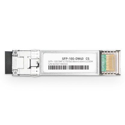 Cisco C34 DWDM-SFP10G-50.12 Compatible 10GBASE-DW80 SFP+ 1550.12nm 80km Duplex LC Transceiver Module for SMF SFPS