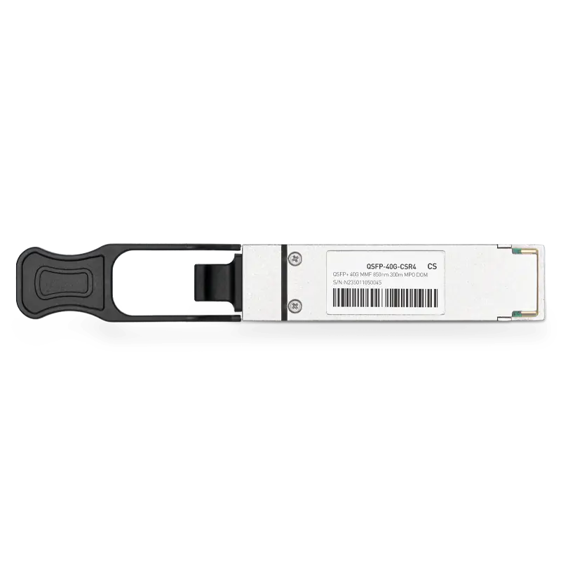 Edge-Core ET6401-SR4 Compatible 40GBASE-SR4 QSFP+ 850nm 100m (OM3) /150m (OM4) MPO/MTP-12 Transceiver Module for MMF SFPS