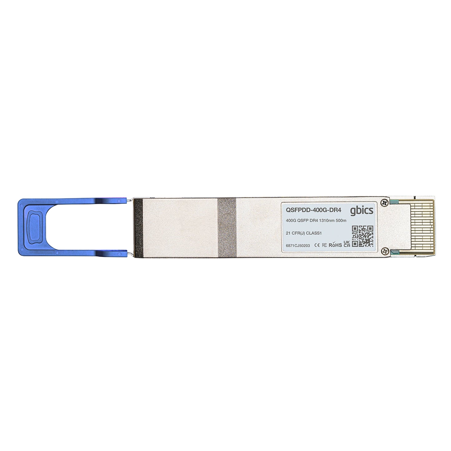 FN-TRAN-QSFPDD-DR4 Fortinet Compatible 400GBASE-DR4 QSFP-DD PAM4 1310nm 500m DOM MTP/MPO SMF Transceiver Module