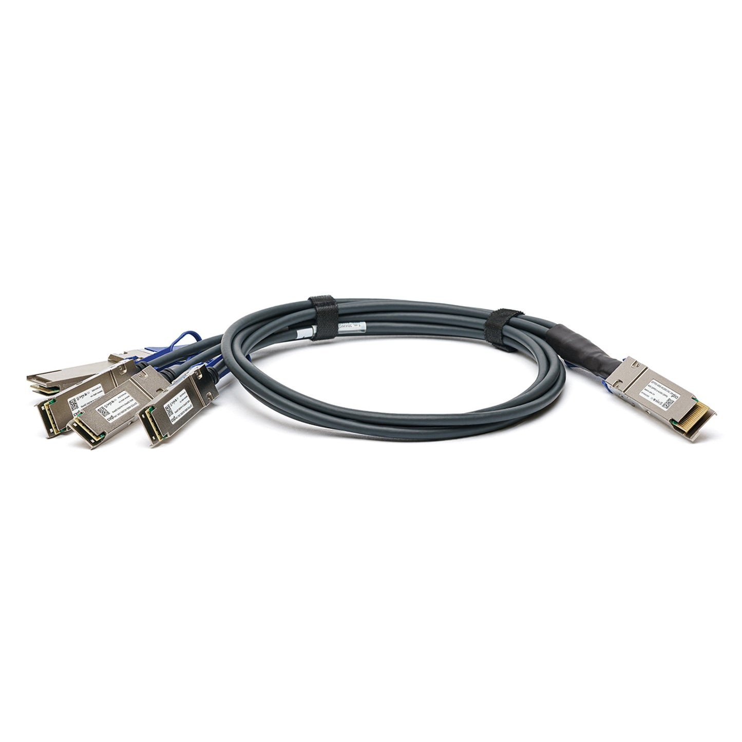 400G QSFP-DD to 4 x 100G QSFP56 Passive Copper Cable